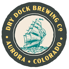 Dry Dock Brewing Co logo with a ship image