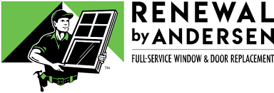 Renewal by Andersen logo, full-service window and door replacement