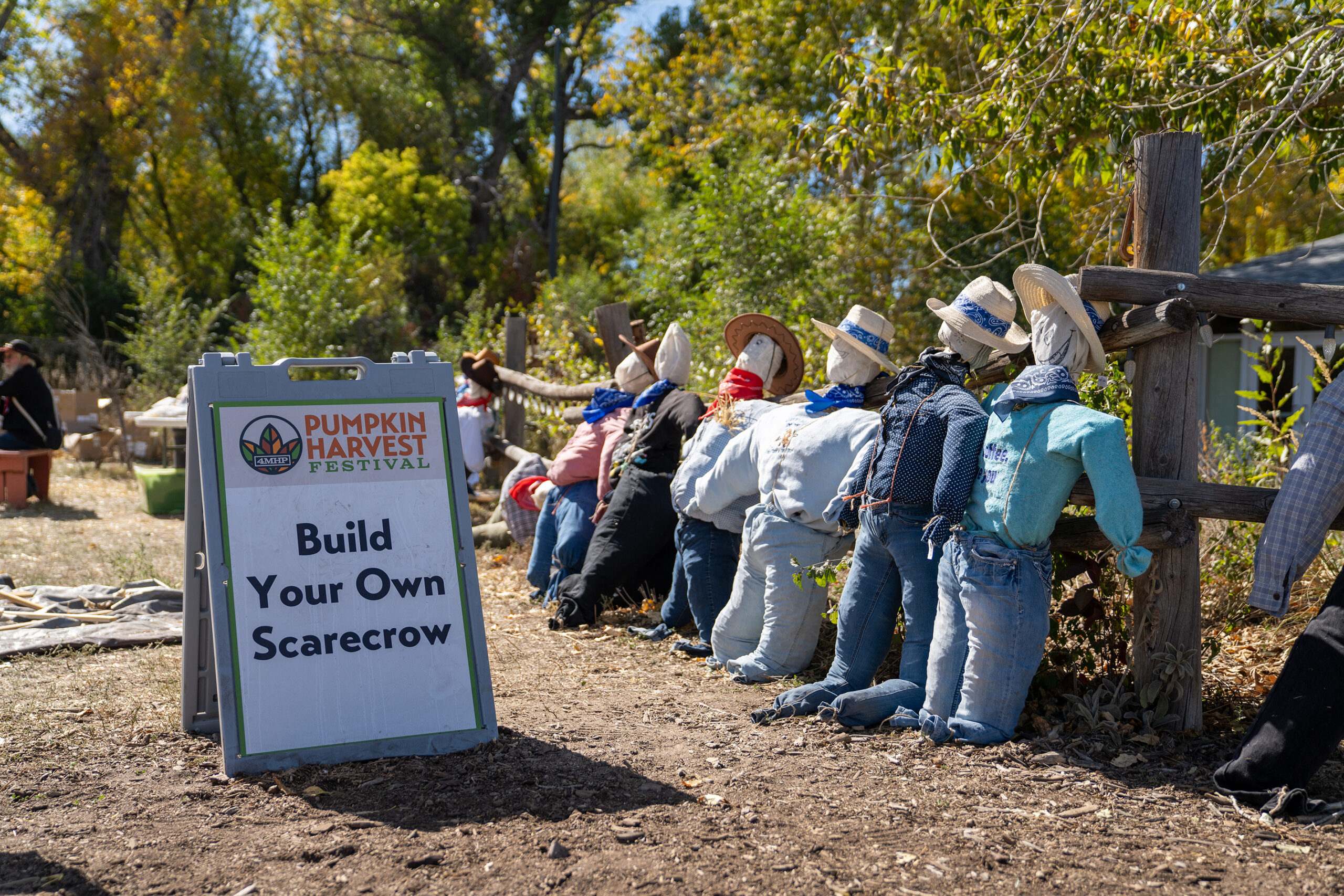 Pumpkin Harvest Festival sign, 